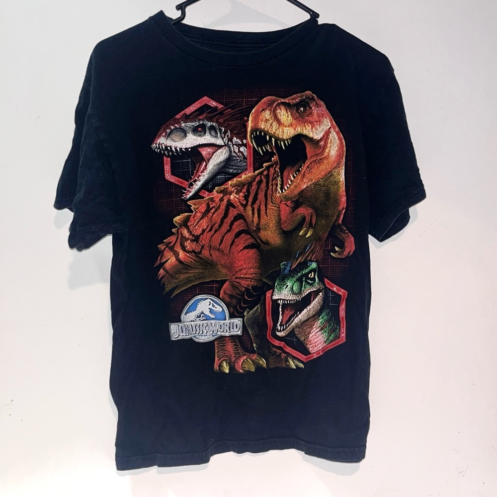 Jurassic World Black Dinosaur Graphic Tee